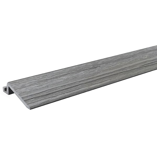 Aura Aura 1 in. H X 3 in. W X 24 in. L Prefinished Gray Oak Polystyrene Floor Transition, PK4 DST-004-GO01 - main
